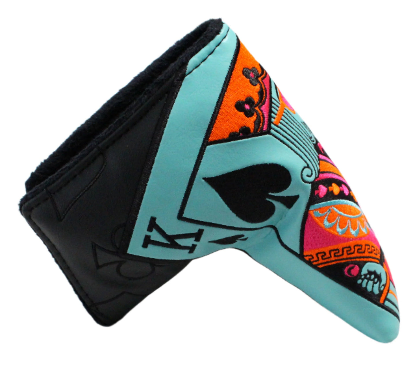 Swag Golf - Swag King Blue/Black/Orange Blade Putter Headcover *opened, no bag*