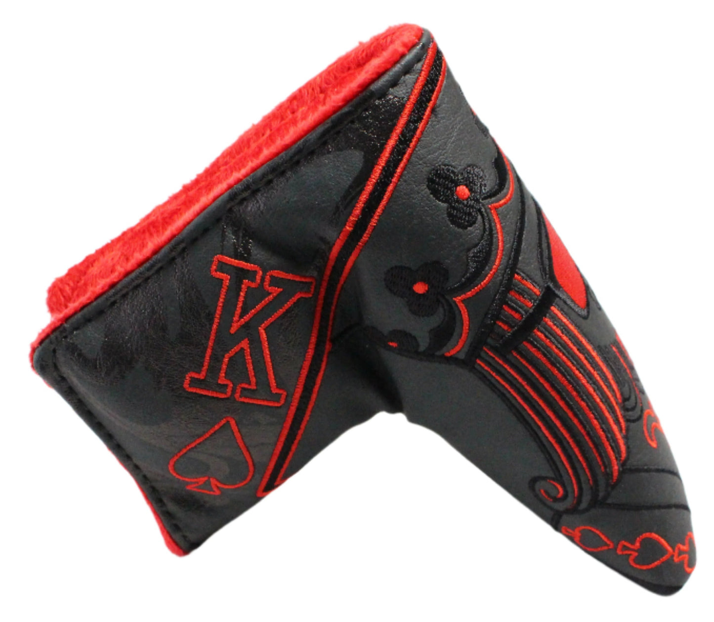 Swag Golf - Swag King Red/Black Blade Putter Headcover *opened, no bag*