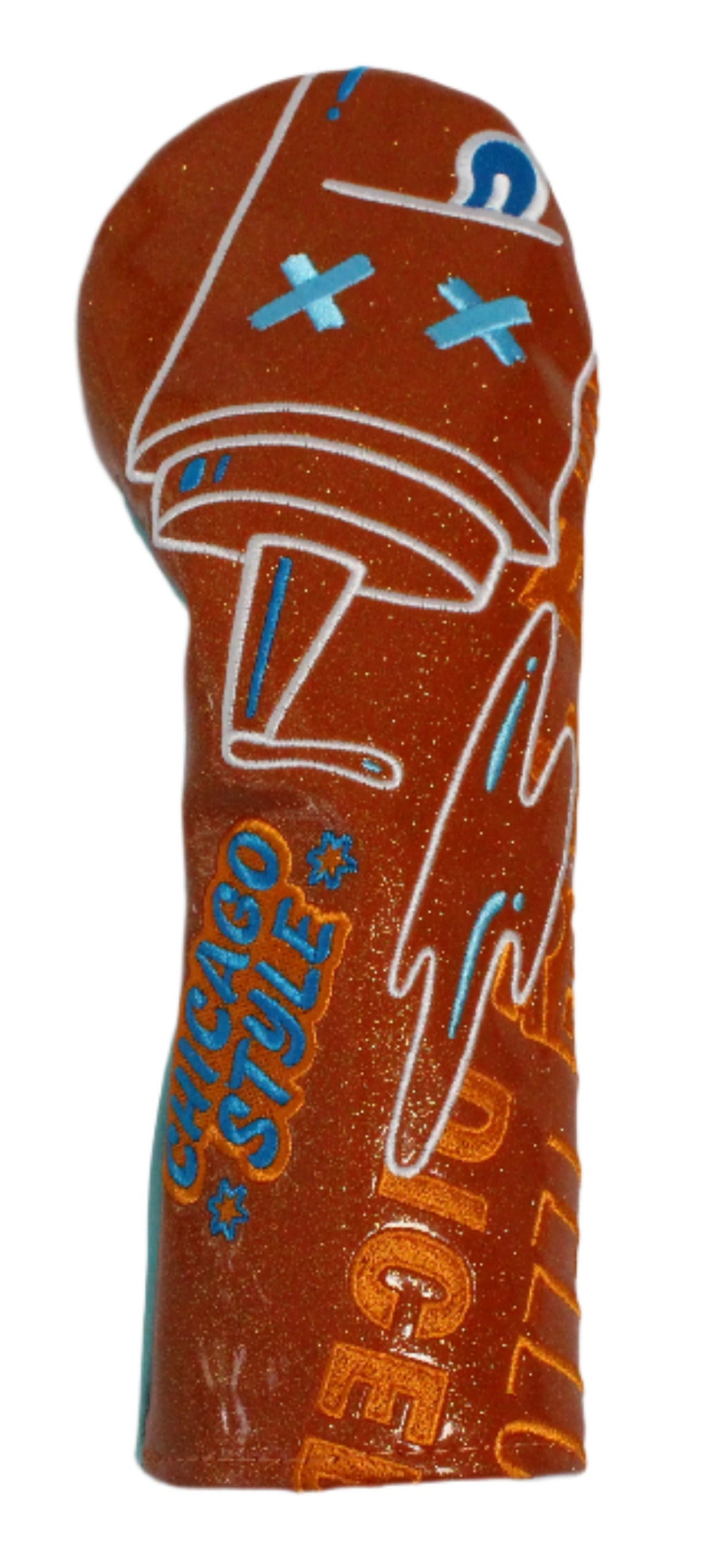 Swag Golf - Mandarin Jumbo Dog Driver/Wood Headcover Set *opened, no bag*