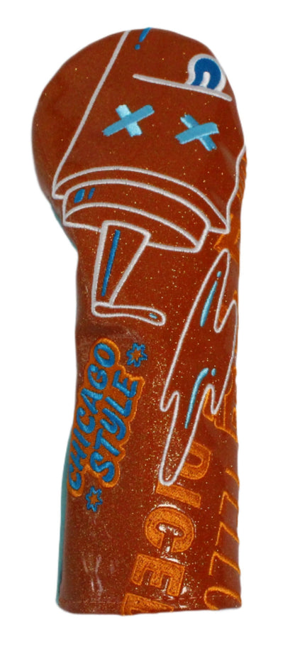 Swag Golf - Mandarin Jumbo Dog Driver/Wood Headcover Set *opened, no bag*