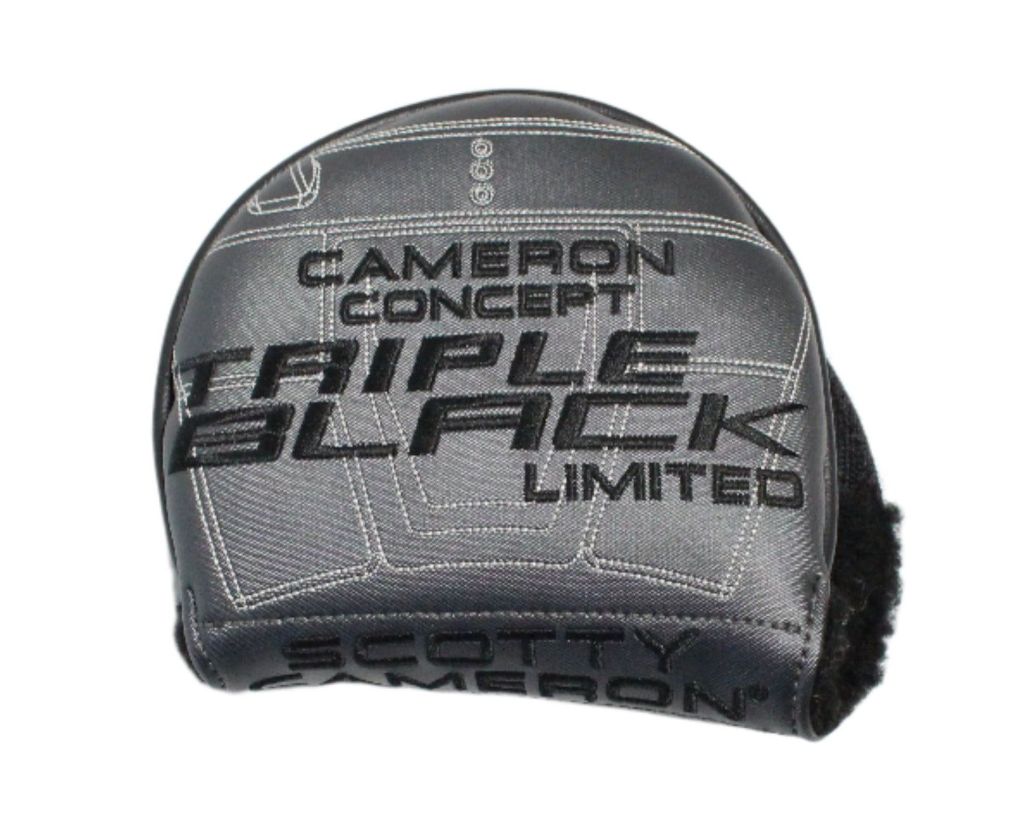 Pre-Owned Scotty Cameron Concept Triple Black Limited X9.5  Mallet Putter/ 33 Inch Shaft (Mint)