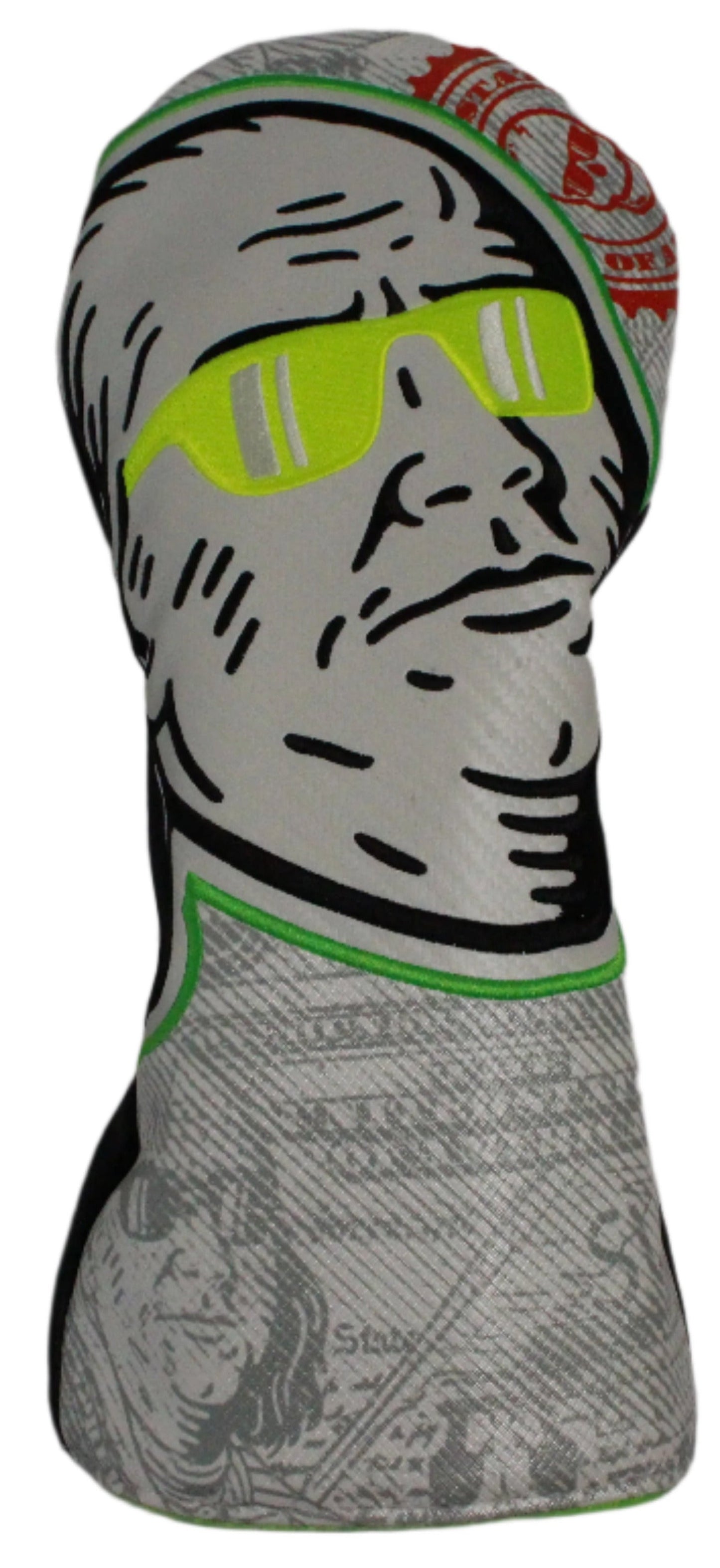 Swag Golf - Shaded Benjamin Franklin Driver Headcover *opened, no bag*