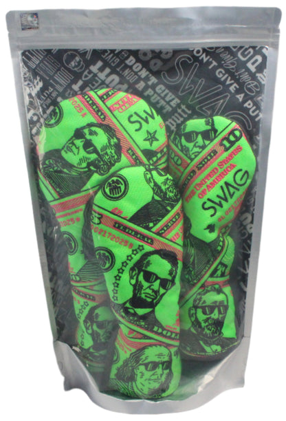 Swag Golf - Almighty Dollar 5.0 Fairway Wood Headcover Set