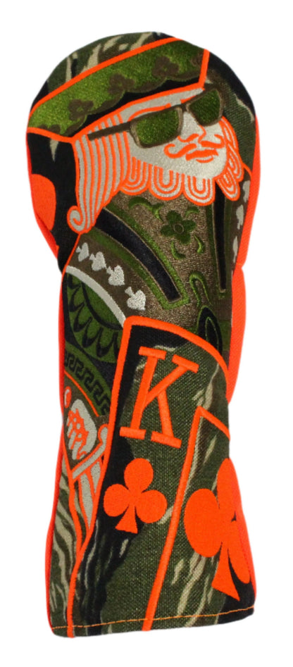Swag Golf - Swag King COTM Green/Black/Orange Fairway Wood Headcover *opened, no bag*