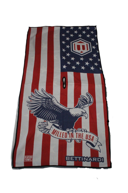 Bettinardi - 2020 Eagle USA Players Towel - Red/White/Blue