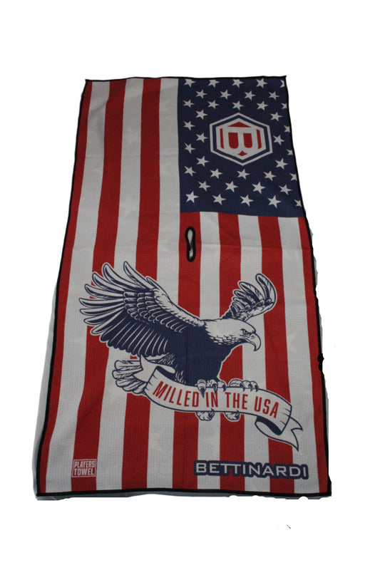Bettinardi - 2020 Eagle USA Players Towel - Red/White/Blue