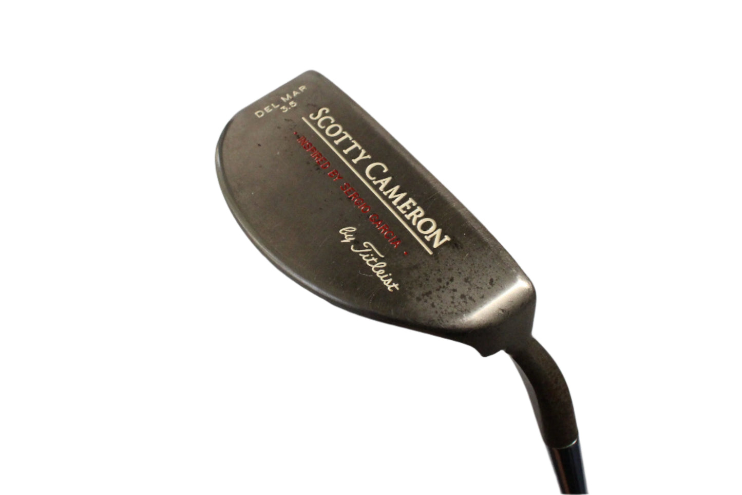 Pre-Owned Scotty Cameron Del Mar 3.5  Sergio Garcia: Mid-Mallet Putter W/ 35 Inch Steel Shaft (Average)