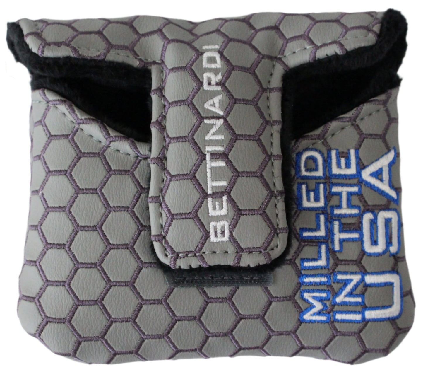 Bettinardi - 2022 Jumbo Hex B Specialty Run Mid-Sqaure Mallet Putter Headcover Grey/Blue/White