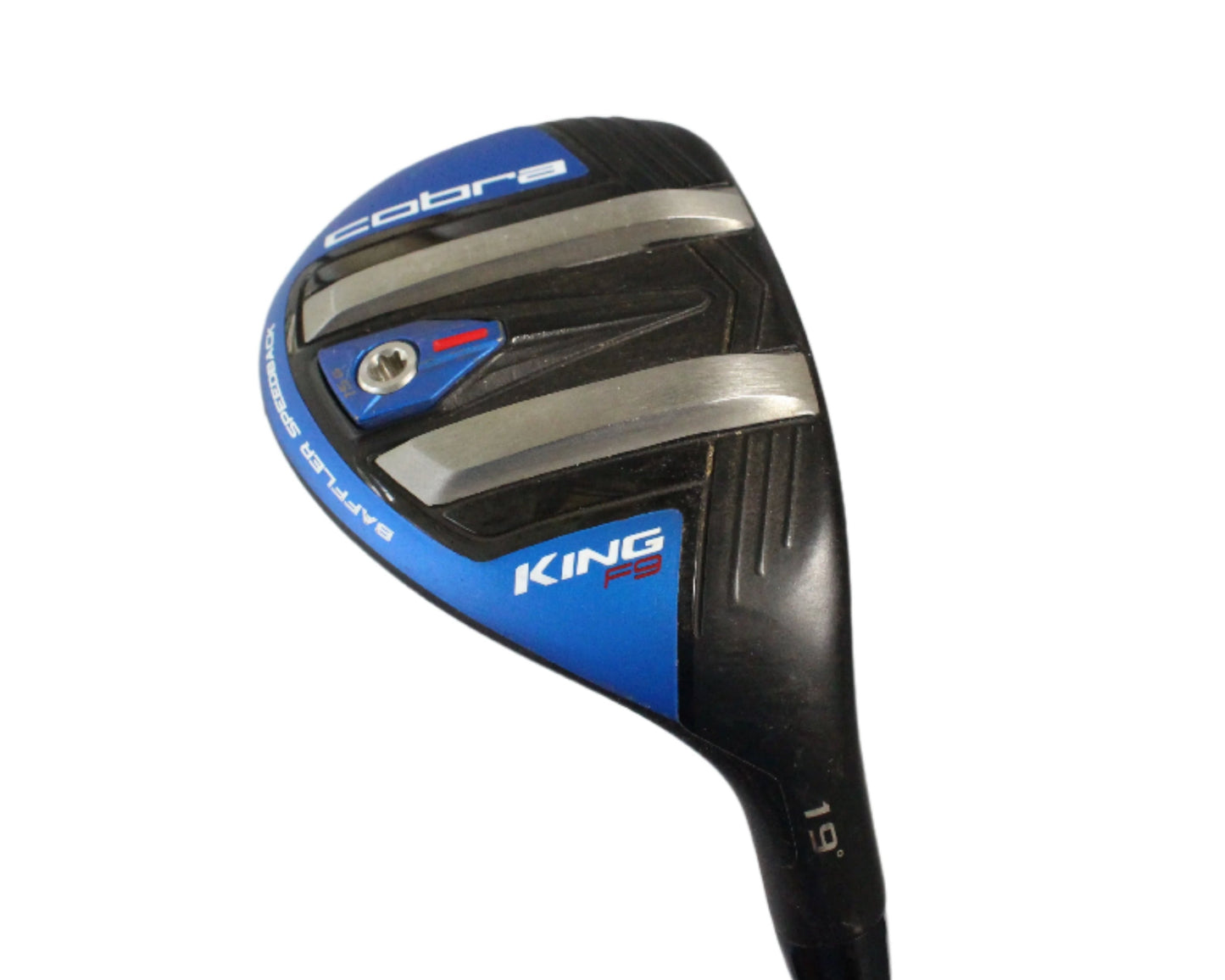 Pre-Owned Cobra KING F9 Speedback One Length: 3 Hybrid (19.0) W/ Fujikura Atmos one length 7-R (Regular) (38 Inch) Shaft (Average)