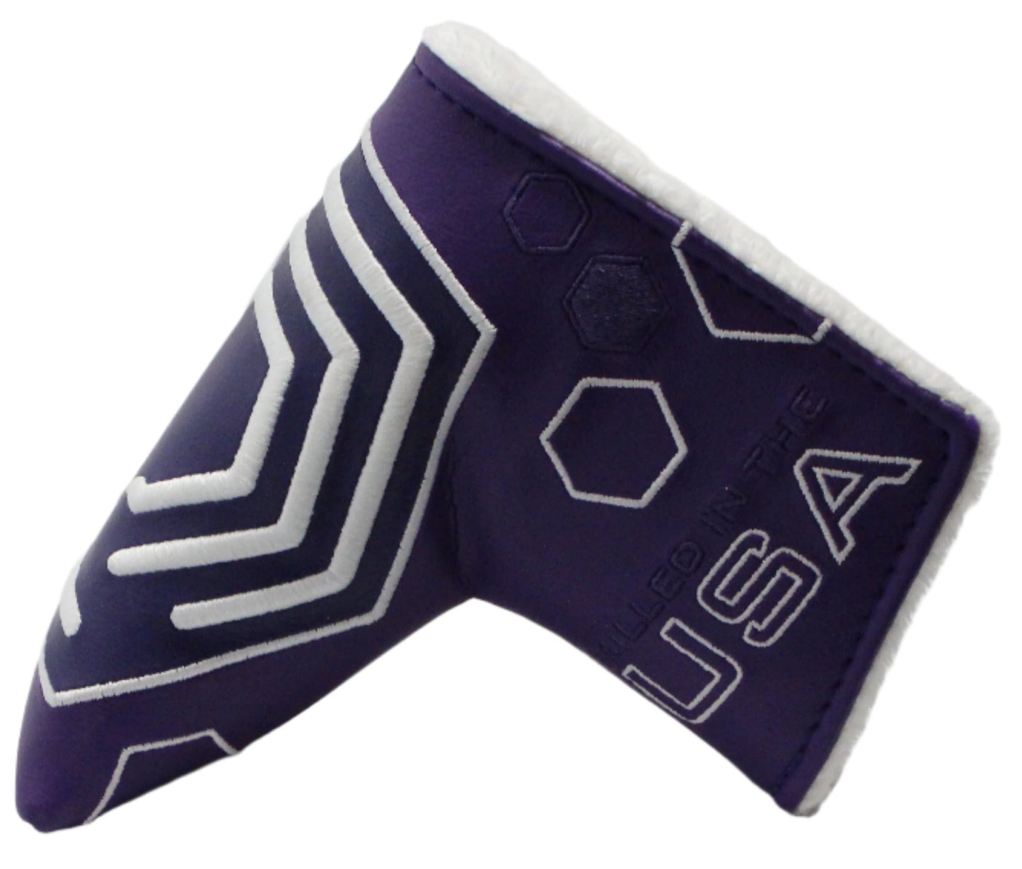 Bettinardi - Purple/White Hive Pattern Blade Putter Headcover