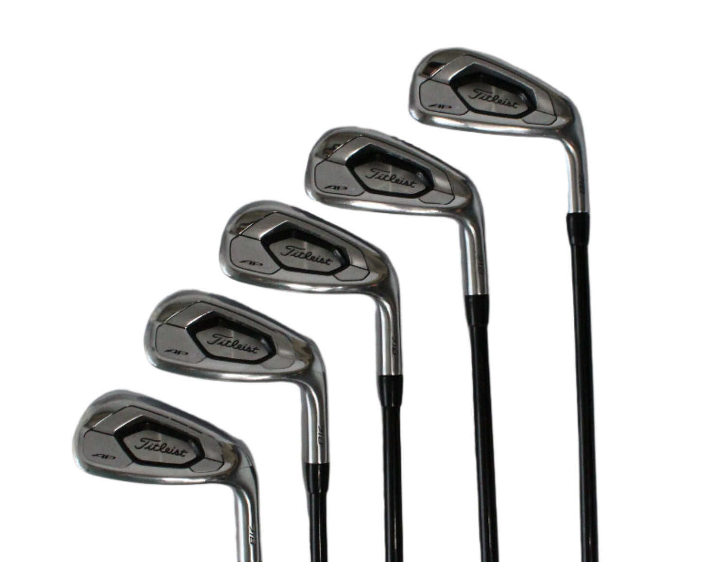 Pre-Owned Titleist Ap3 718: Iron Set (6-PW) W/ Tense Red R (Regular) Graphite Shaft (Above Average)
