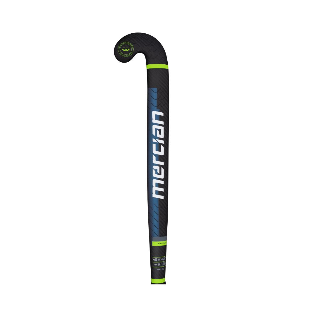 Mercian Elite CKF90i Indoor Hockey Stick – Carbon/Blue Iridescent