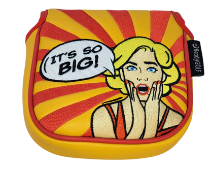 L.A.B. DF3 Embroidered Center-Shafted Putter Cover by ReadyGOLF - It's So Big!