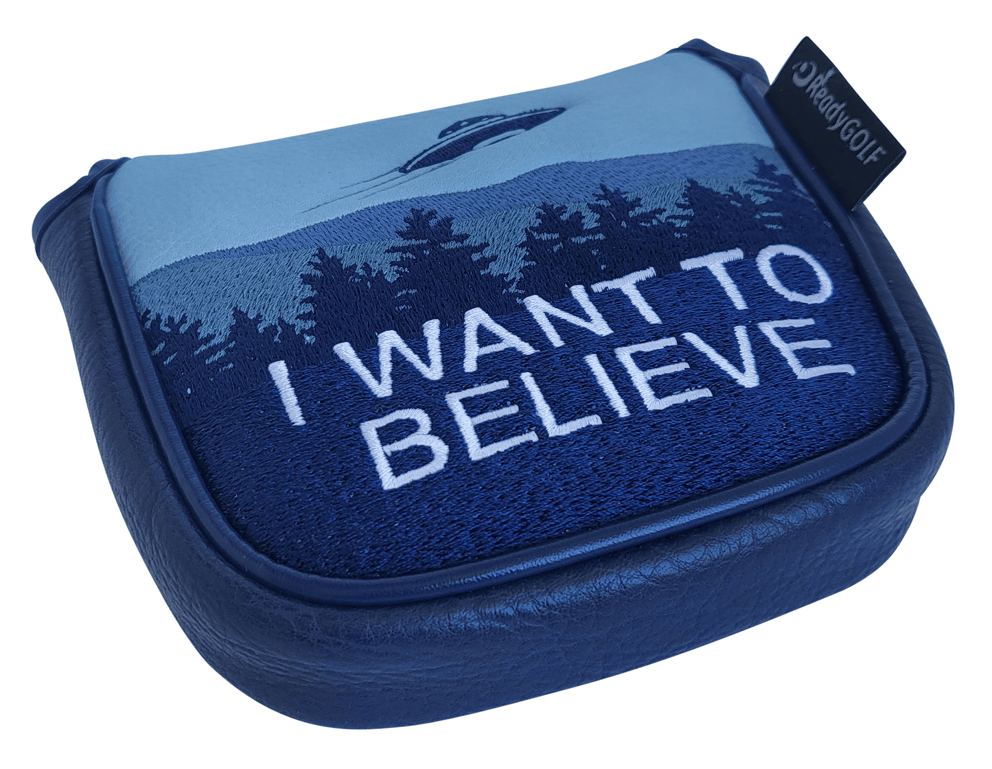 Ai-ONE Square 2 Square Max Center-Shafted Putter Cover by ReadyGOLF - I Want to Believe