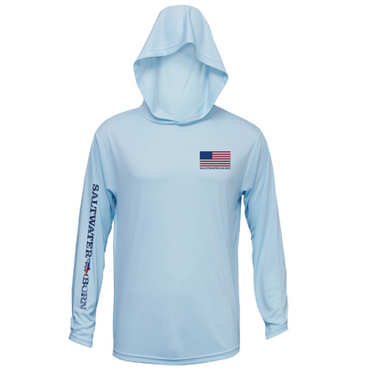 250th Action Tarpon Girl's Long Sleeve UPF 50+ Dry-Fit Hoodie