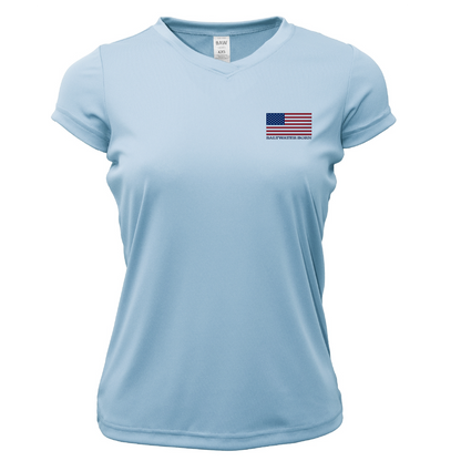 250th Anniversary Action Tarpon Women's Short Sleeve UPF 50+ Dry-Fit Shirt