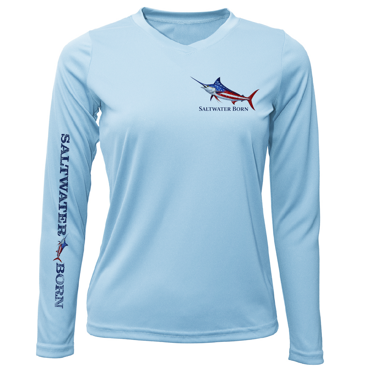 250th Anniversary Action Marlin Women's Long Sleeve UPF 50+ Dry-Fit Shirt