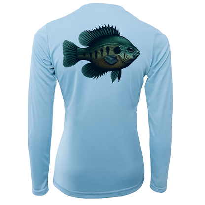 Florida Freshwater Born Bluegill Women's Long Sleeve UPF 50+ Dry-Fit Shirt