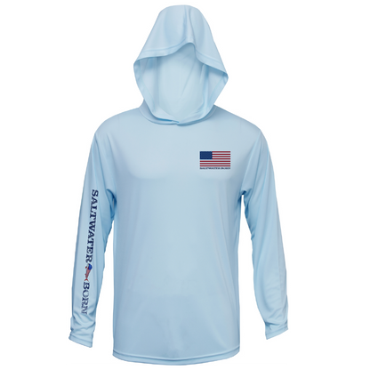 250th Anniversary Action Mahi Men's Long Sleeve UPF 50+ Dry-Fit Hoodie