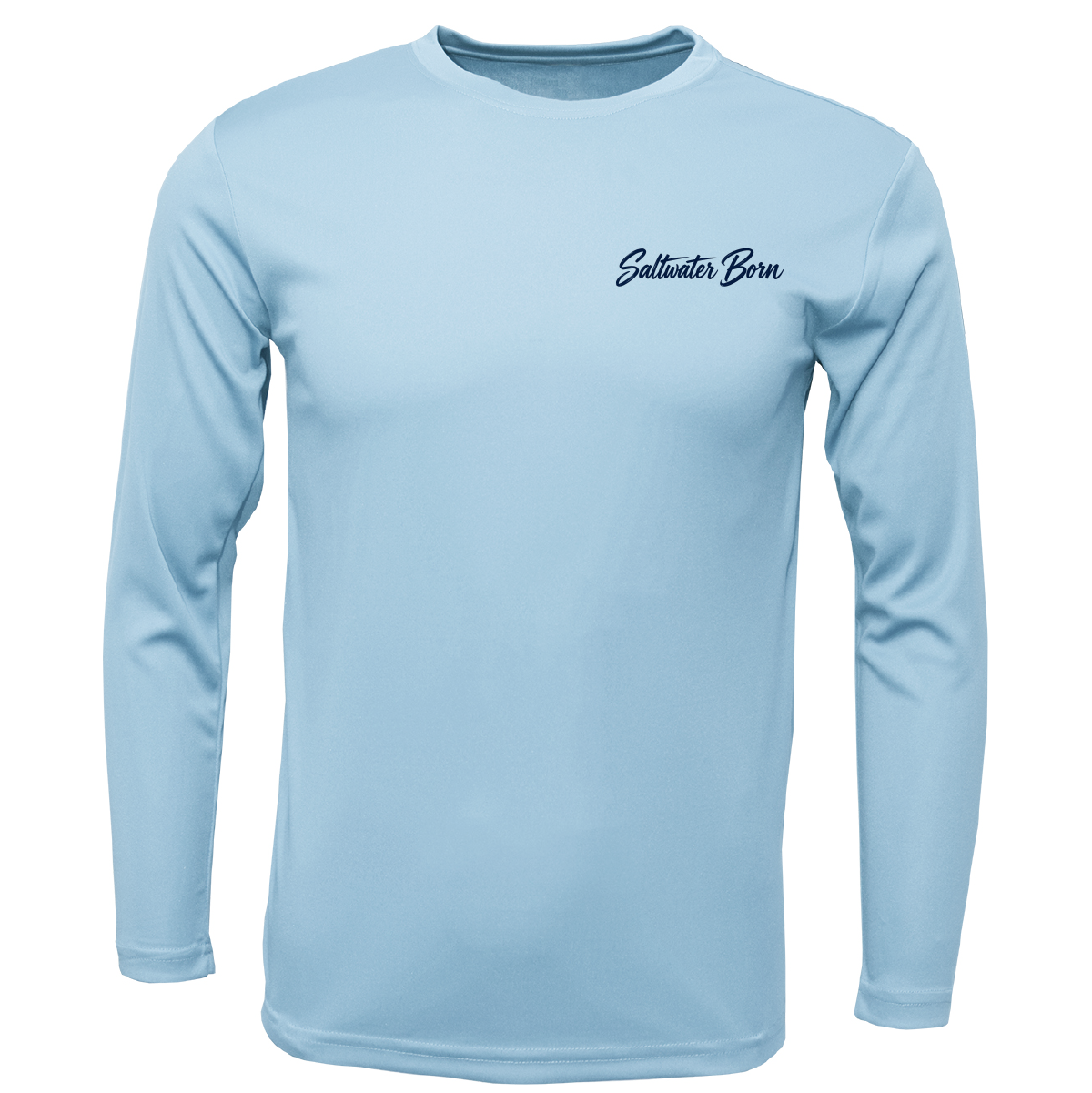 Long Island, NY Saltwater Born Beach Truck Men's Long Sleeve UPF 50+ Dry-Fit Shirt