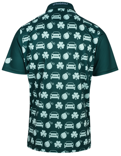 Irish Car Bombs Mens Golf Polo Shirt by ReadyGOLF