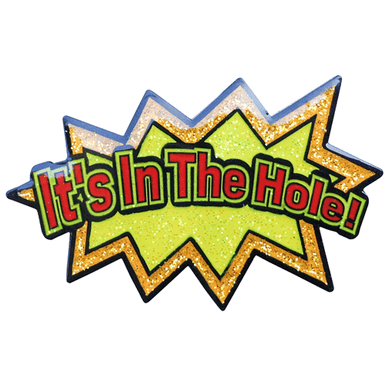 "It's in the Hole" Starburst Golf Ball Marker & Hat Clip by ReadyGOLF