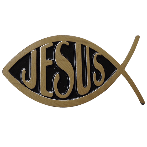 Christian Jesus Fish Ball Marker & Hat Clip by ReadyGOLF