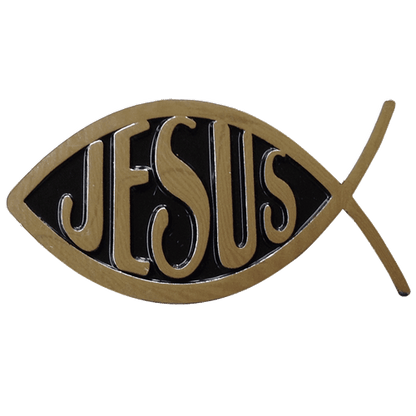 Christian Jesus Fish Ball Marker & Hat Clip by ReadyGOLF
