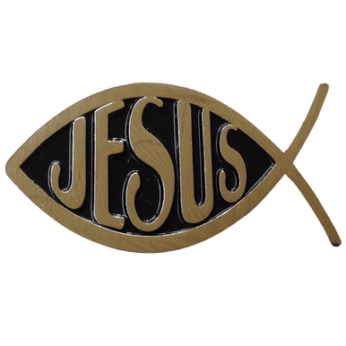 Christian Jesus Fish Ball Marker & Hat Clip by ReadyGOLF