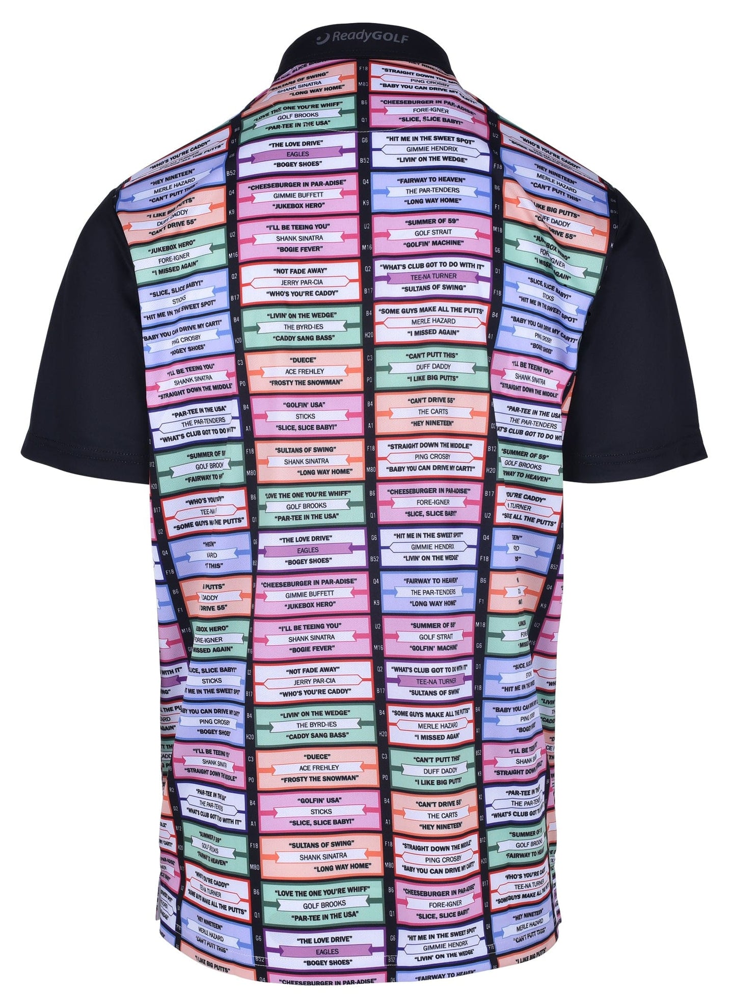 Jukebox Hero Mens Golf Polo Shirt by ReadyGOLF