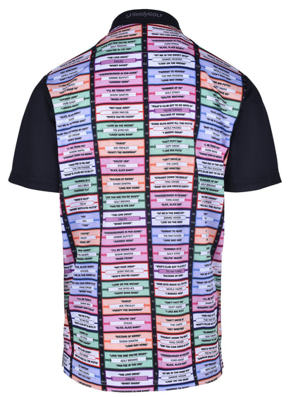 Jukebox Hero Mens Golf Polo Shirt by ReadyGOLF