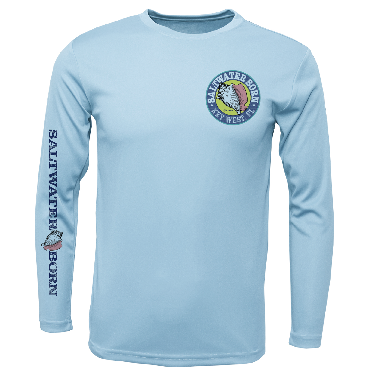 KW Swordfish Men's Long Sleeve UPF 50+ Dry-Fit Shirt