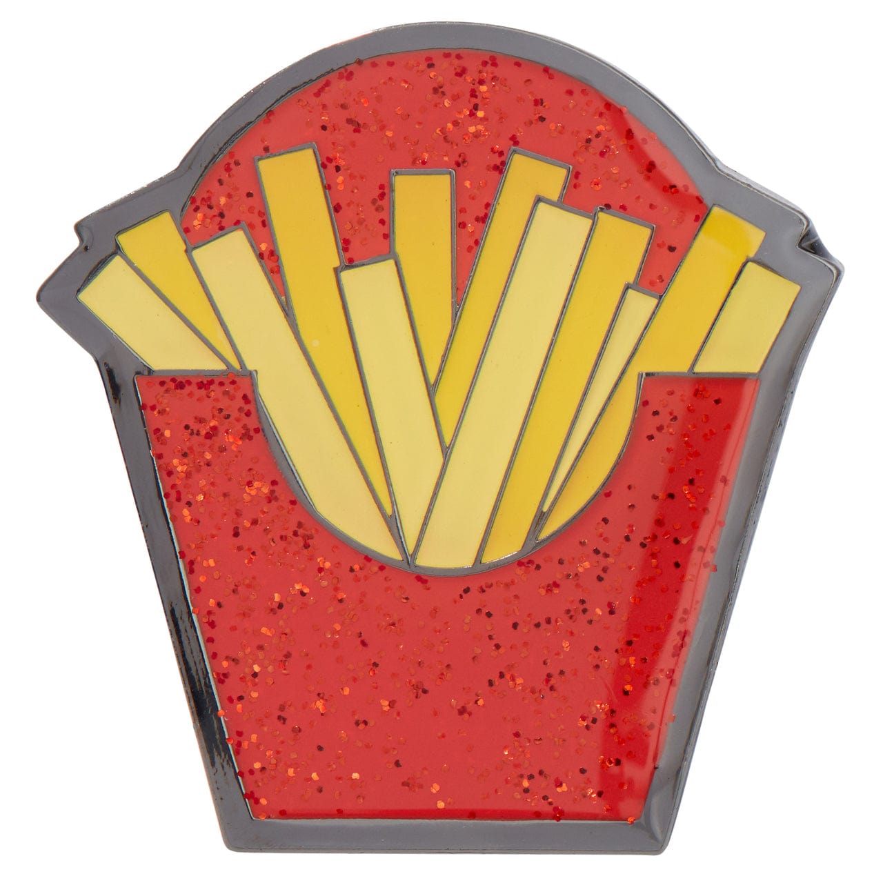 French Fries Glitter Ball Marker & Hat Clip by ReadyGOLF