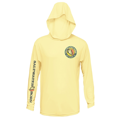Key West, FL Marlin Long Sleeve UPF 50+ Dry-Fit Hoodie