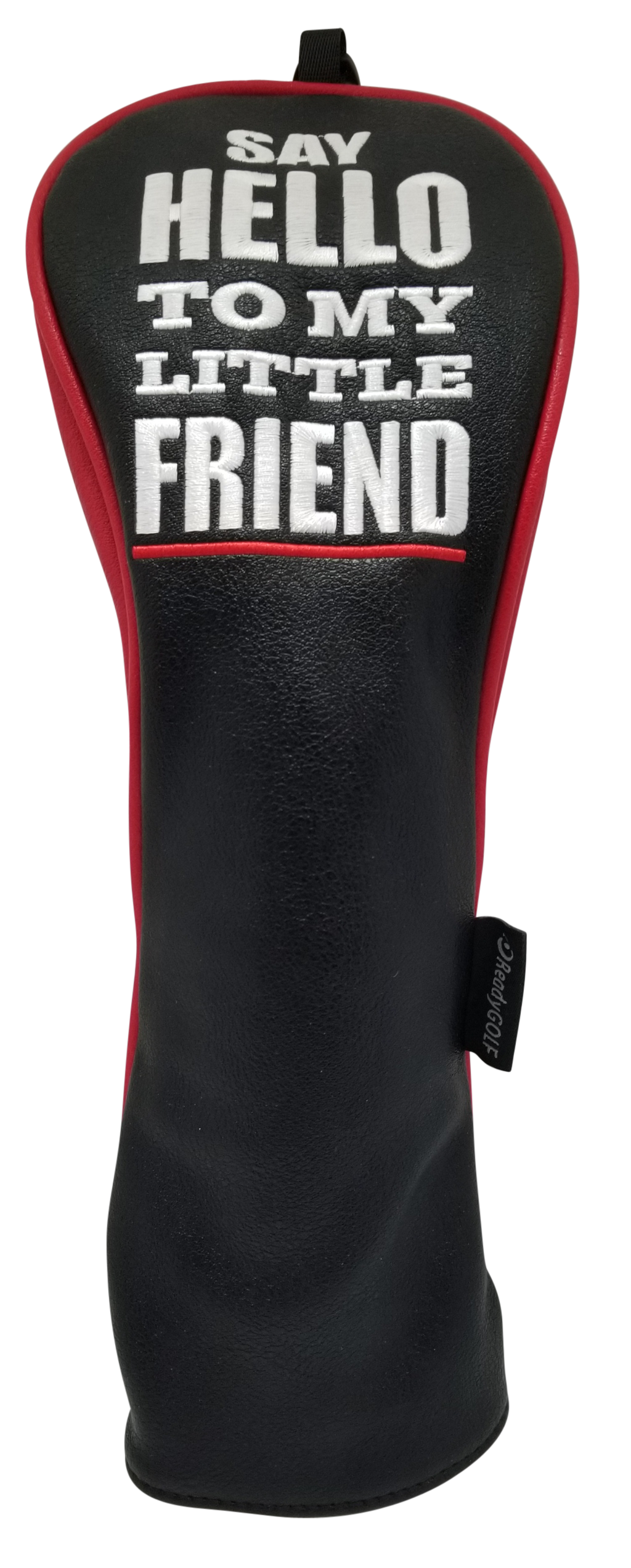 Say Hello To My Little Friend Fairway Headcover by ReadyGOLF