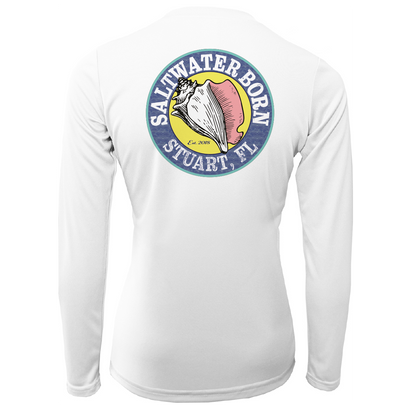 Stuart "Saltwater Hair...Don't Care" Long Sleeve UPF 50+ Dry-Fit Shirt