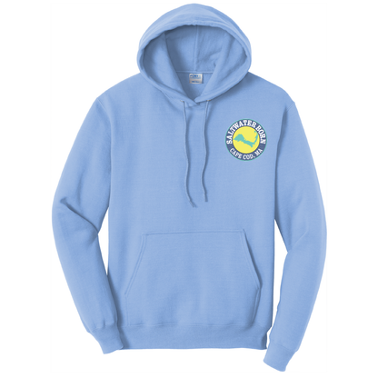Cape Cod, MA Jaws Women's Cotton Hoodie