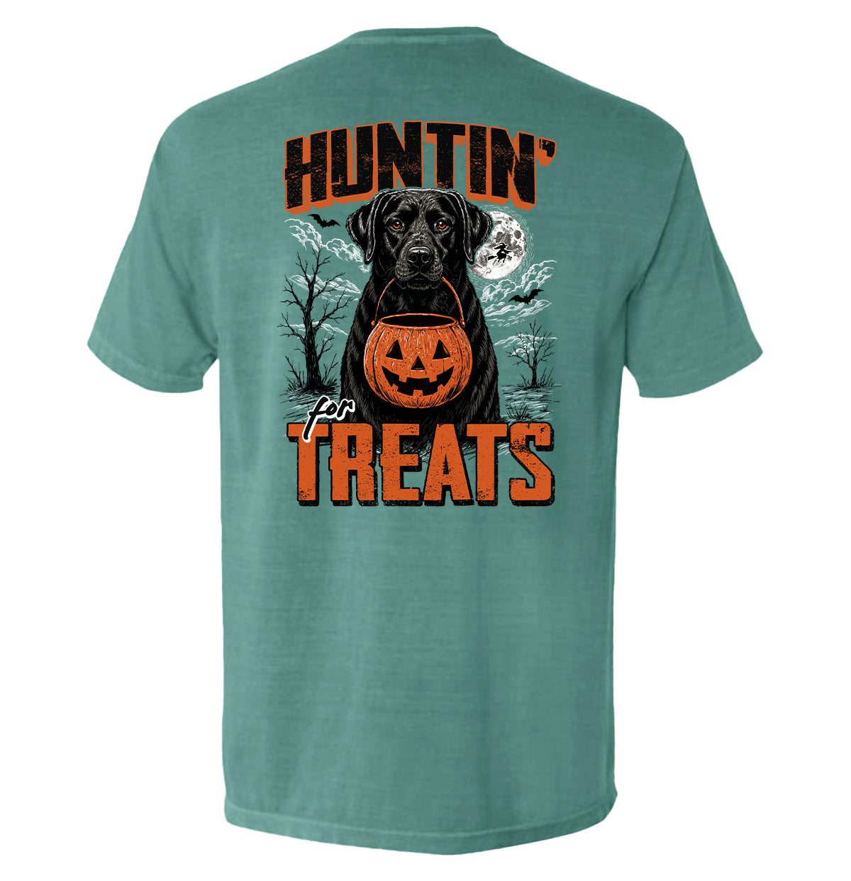 Huntin' For Treats Black Lab