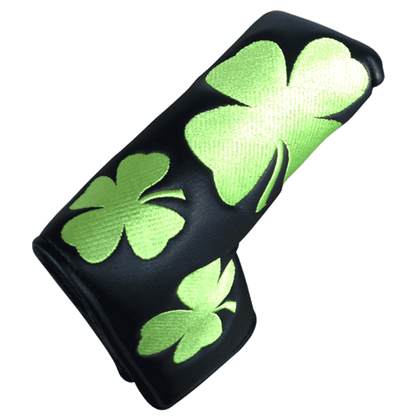 Four Leaf Clover Embroidered Putter Cover by ReadyGOLF