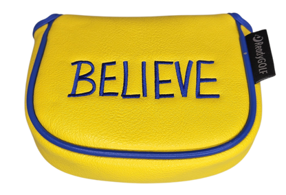 L.A.B. MEZZ / OZ Embroidered Center-Shafted Putter Cover by ReadyGOLF - Believe