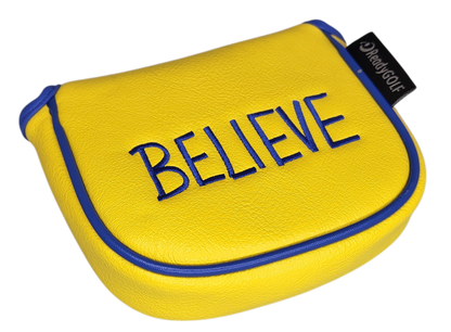 L.A.B. MEZZ / OZ Embroidered Center-Shafted Putter Cover by ReadyGOLF - Believe