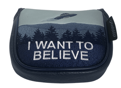 TaylorMade Spider ZT Center-Shafted Putter Cover by ReadyGOLF - I Want to Believe