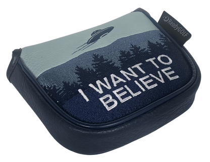 TaylorMade Spider ZT Center-Shafted Putter Cover by ReadyGOLF - I Want to Believe
