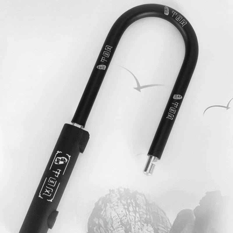Bike U Lock with 4 ft Cable Heavy Duty Anti Theft with 2 Keys & Bracket