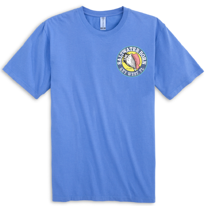 Key West, FL Seahorse Women's Organic Cotton Tee