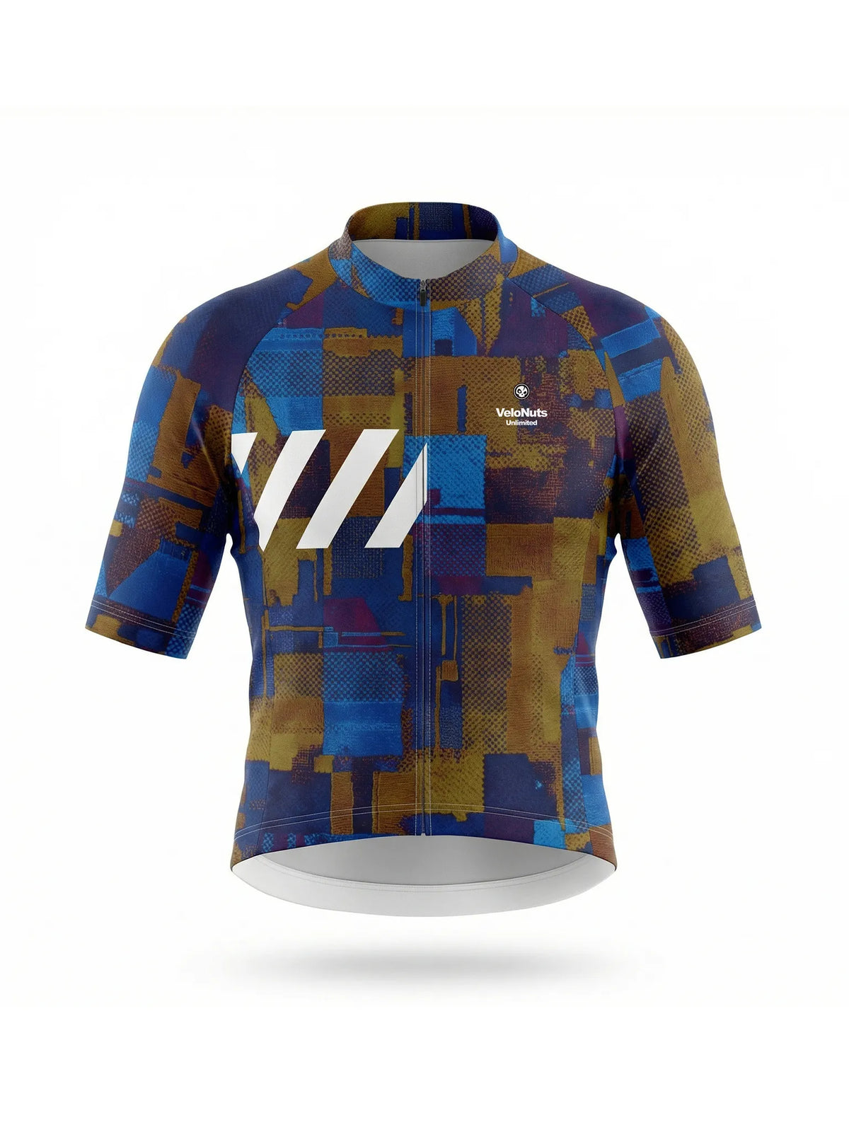 Men's Cycling Jersey Terrain Blocks