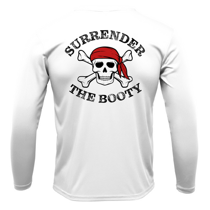 Texas Freshwater Born "Surrender The Booty" Boy's Long Sleeve UPF 50+ Dry-Fit Shirt