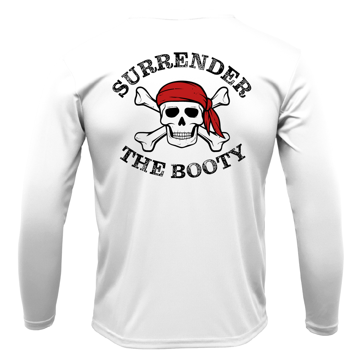 Florida Freshwater Born "Surrender The Booty" Girl's Long Sleeve UPF 50+ Dry-Fit Shirt