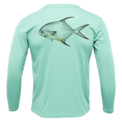 Siesta Key Permit Long Sleeve UPF 50+ Dry-Fit Shirt