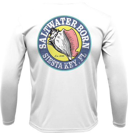 Siesta Key, FL Hogfish Diver Long Sleeve UPF 50+ Dry-Fit Shirt